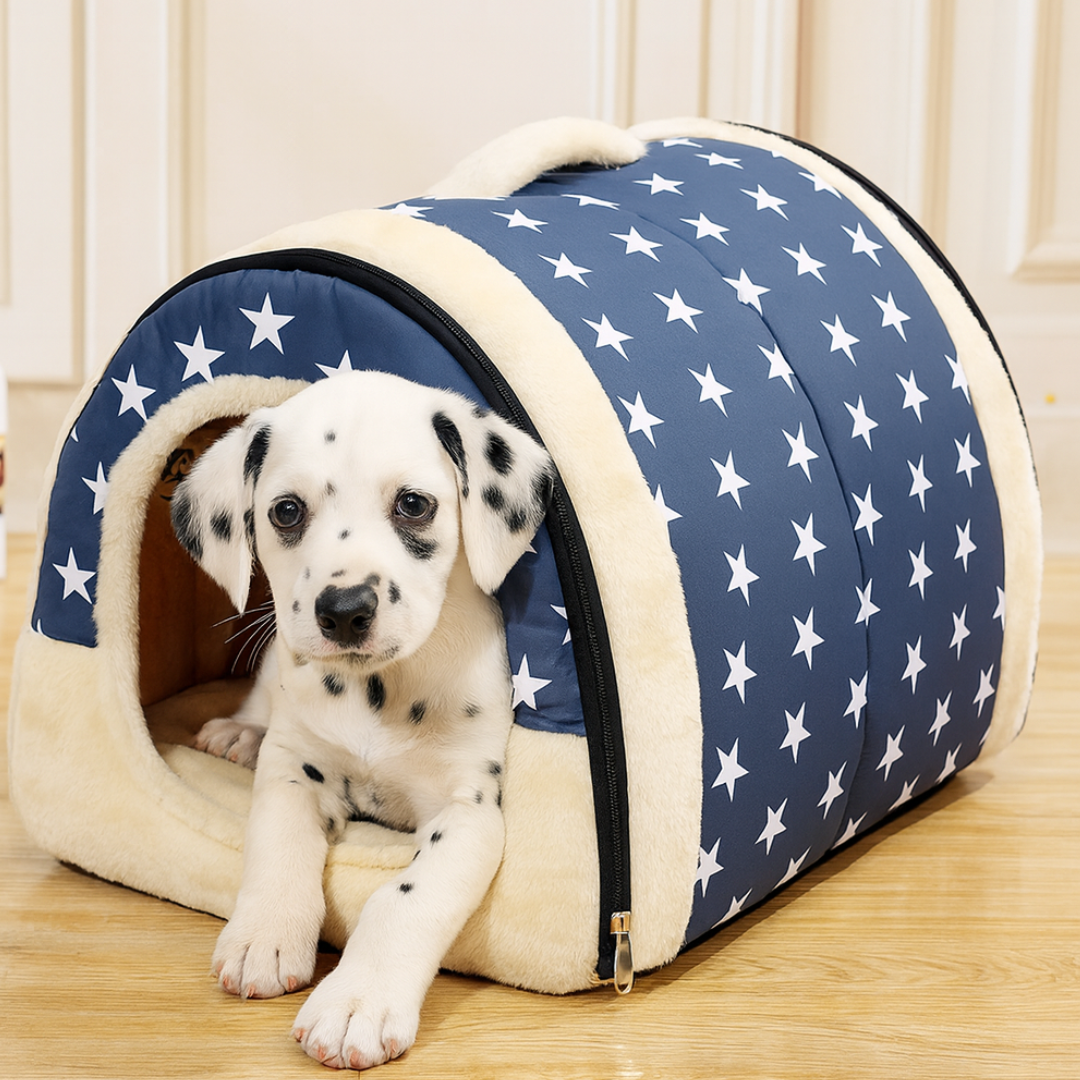 🐾 CozyPaw Cave - The Ultimate Snuggle Spot for Your Pet